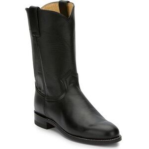 Justin Women’s Black Cowboy Boots Cora